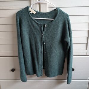 Sezane Gaspard Cardigan - Green